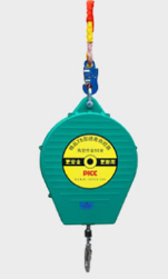 熱電廠(chǎng)冷卻塔防腐工程高空作業(yè)防墜器安全防